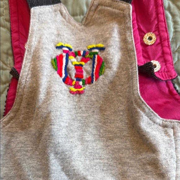 Oilily Printed Toddler Overall Dress - Picture 6 of 6